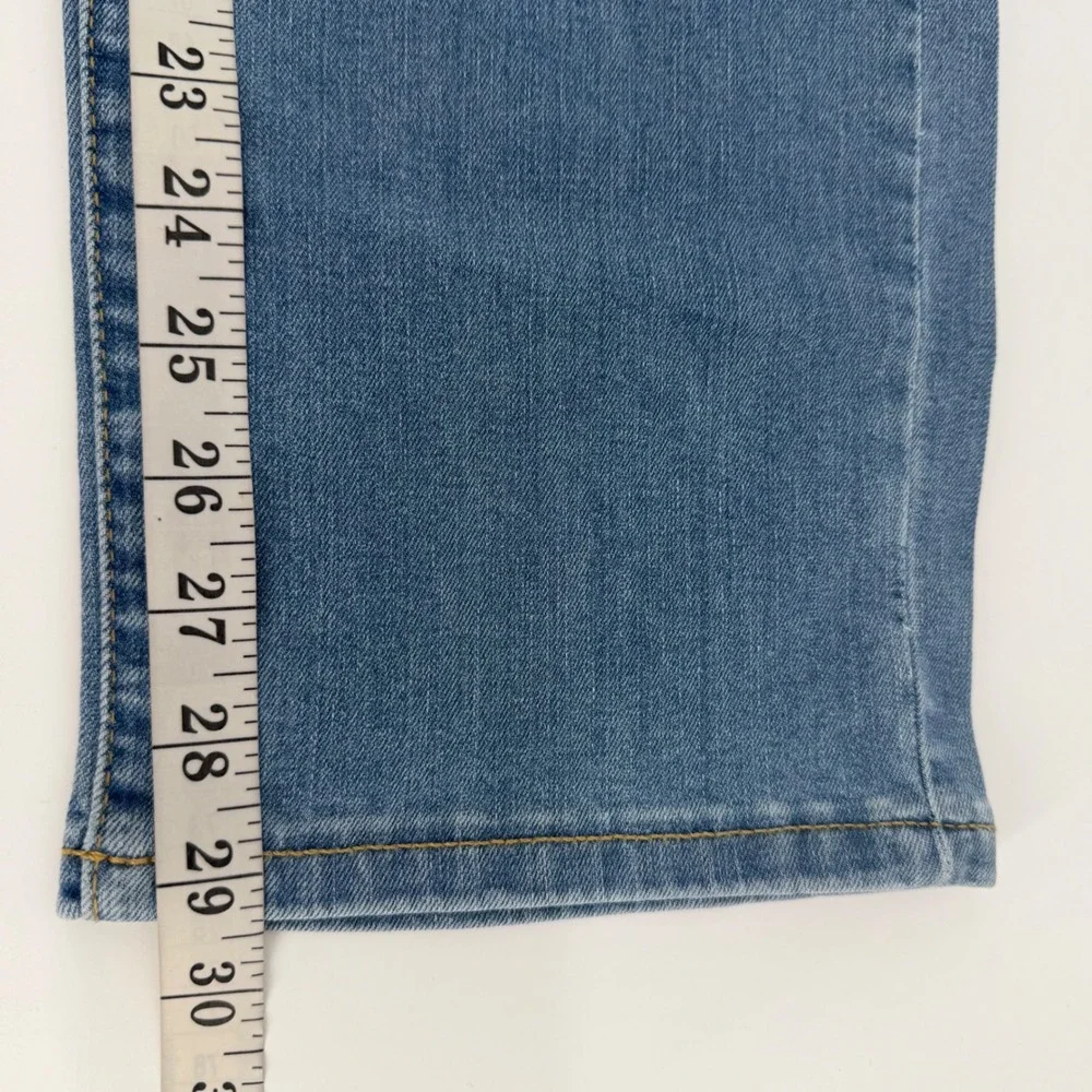 Lucky Brand Jeans Men 32x30 Light Blue 410 Athletic Straight Stretch Denim Pants